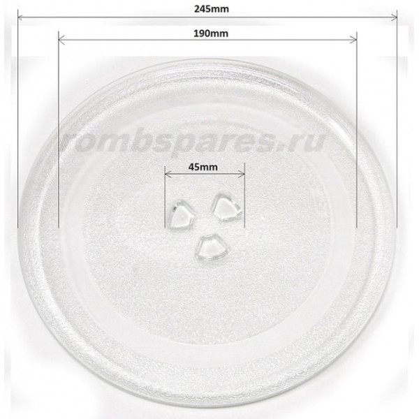 Поддон-тарелка для микроволновой печи 3390W1G005A