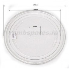 Поддон-тарелка для микроволновой печи Whirlpool 480120101083 зам.481246678398, C00321663