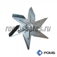 Крыльчатка обдува  духовки 617771 зам. 228027, 321131, 713430, 713429