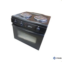 Плита Злата 231Т, 2конф, тэн с духовкой, черная эмаль